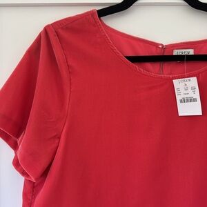 JCREW velvet top. NWT